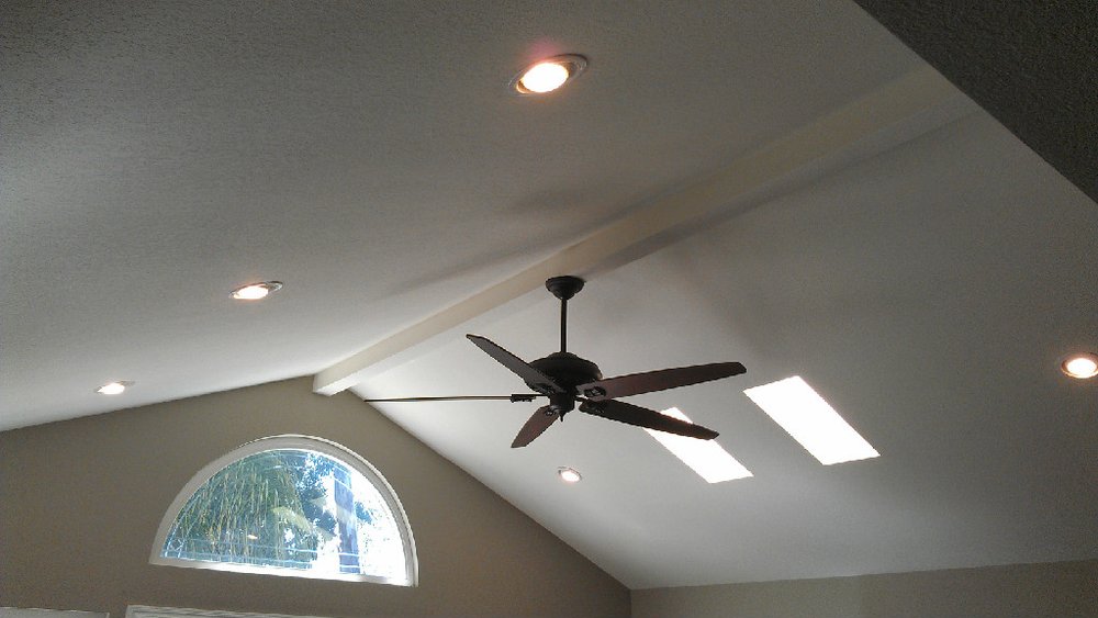 How To Install Can Lights In A Vaulted Ceiling Ceiling Light Ideas